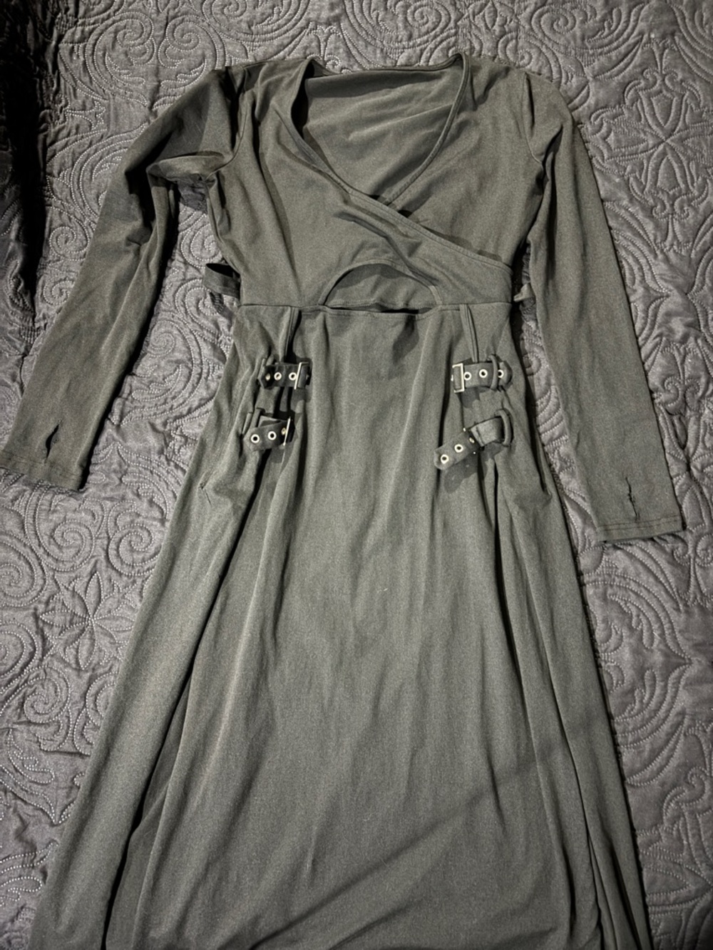 Forest Ink Nightshade Maxi Dress, Size L - Some Damage - Picture 2 of 6